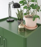 Metal Storage Cabinet with 2 Drawers and 2 Doors