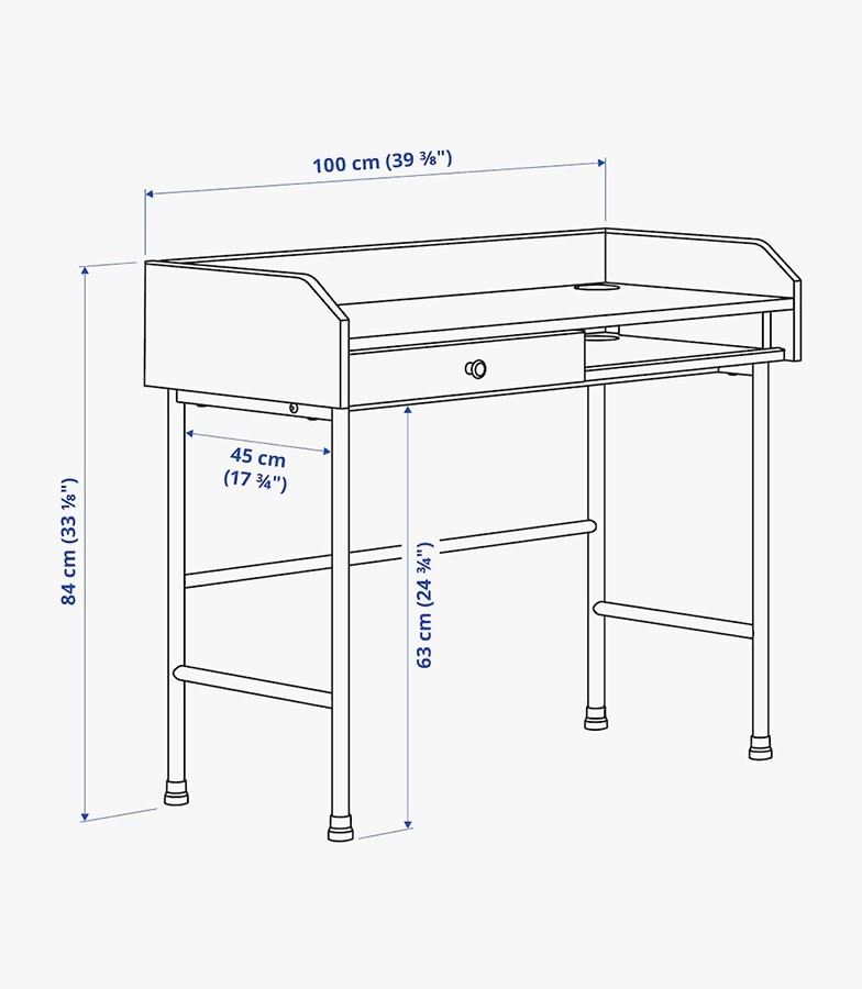 SRK Engineered Wood Study And Seat Table