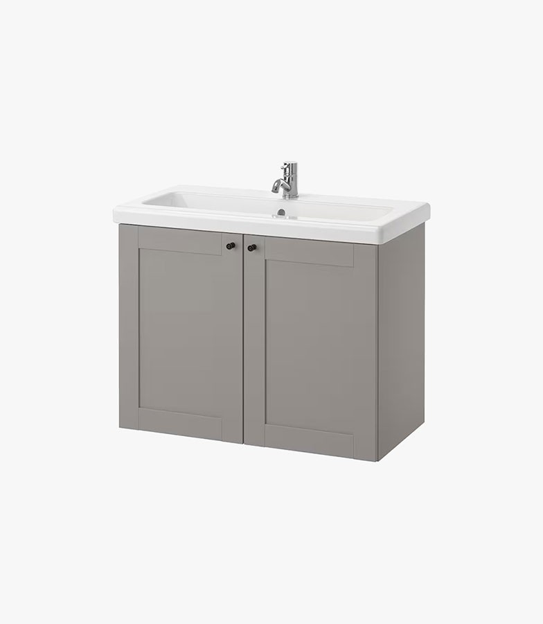 Ikea wash-basin cabinet with 2 doors Tap