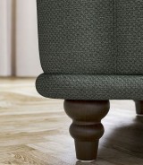 Ikea Viskafors 3 Seater Sofa Lejde/grey/green Birch