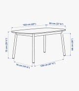 Wakefit Dining Table 6 Seater Dining Table