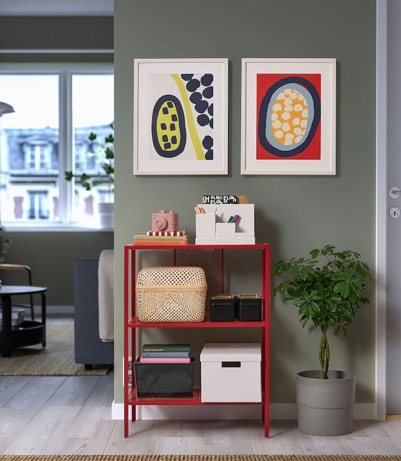 House of Quirk Ladder Bookshelf Plant Stand