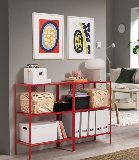 House of Quirk Ladder Bookshelf Plant Stand