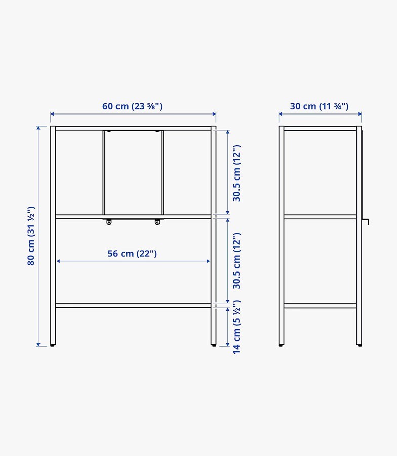 House of Quirk Ladder Bookshelf Plant Stand