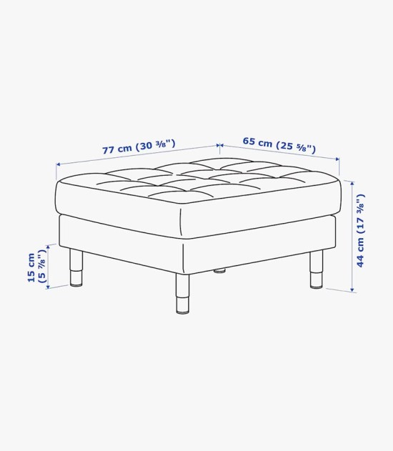 Pelican Essentials Palo Sofa Ottoman Sofa Set