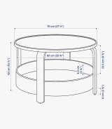 Marias Kommerce Borgeby Coffee Table Small