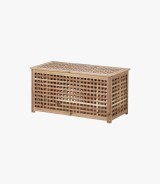 Ikea Hol Acacia Side Table Wooden